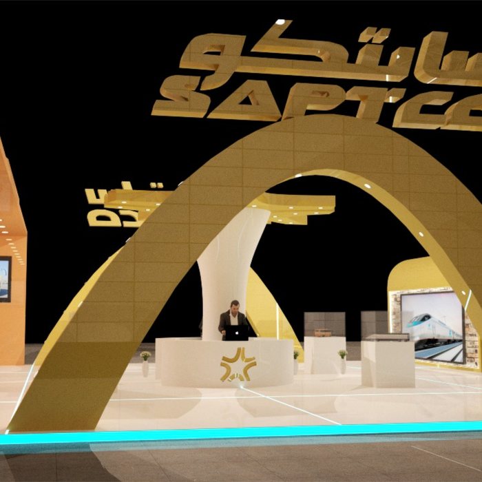 SAPTCO exhibition booth design and build