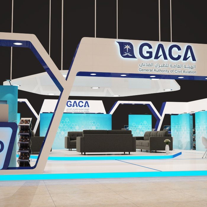 GACA exhibition booth design and build